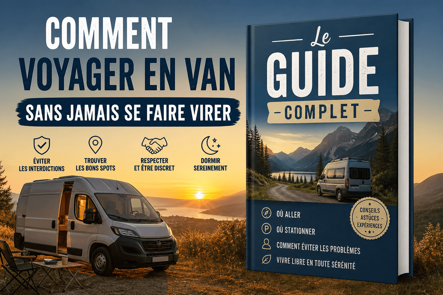 Comment voyager en van sans jamais se faire virer : le guide complet