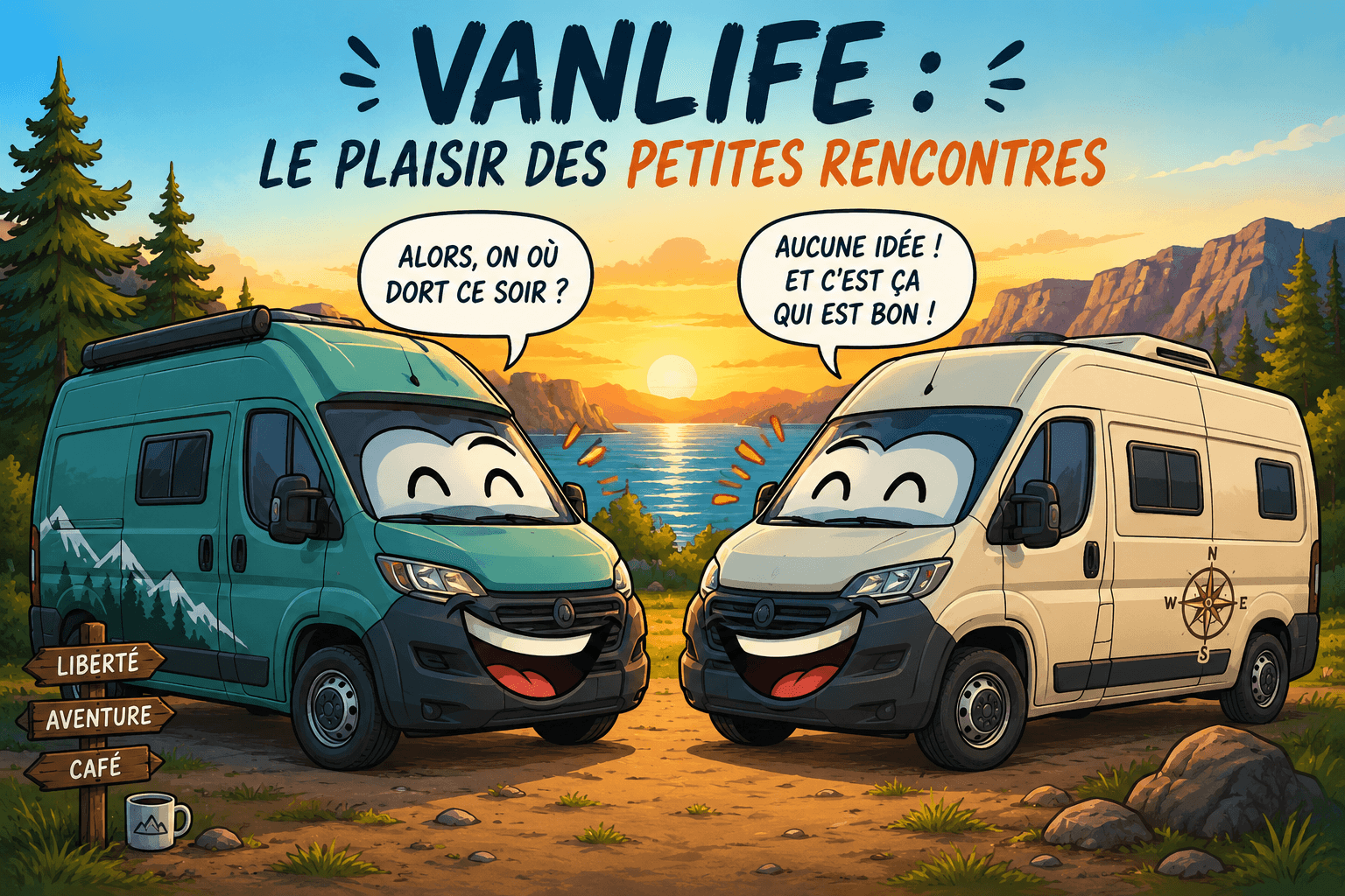 Blagues vanlife — Humour & Vanlife