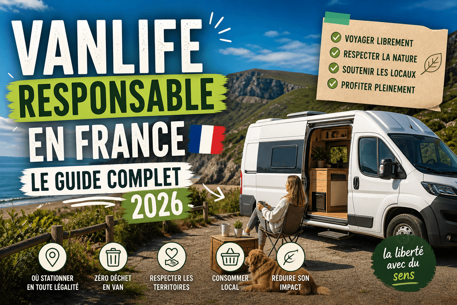 Vanlife responsable en France : le guide complet 2026