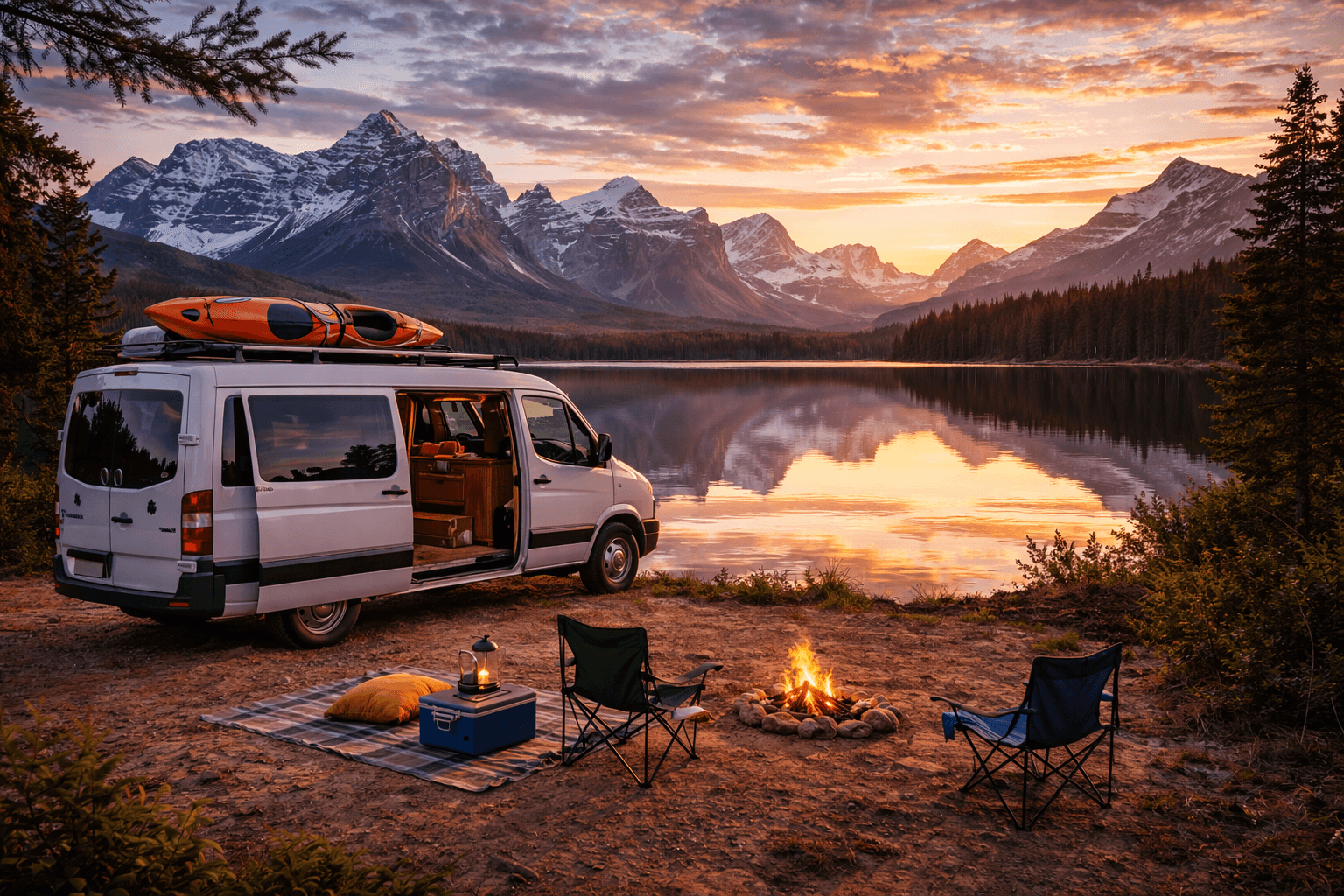 Vanlife au Canada : nature sauvage, grands espaces et liberté de camping