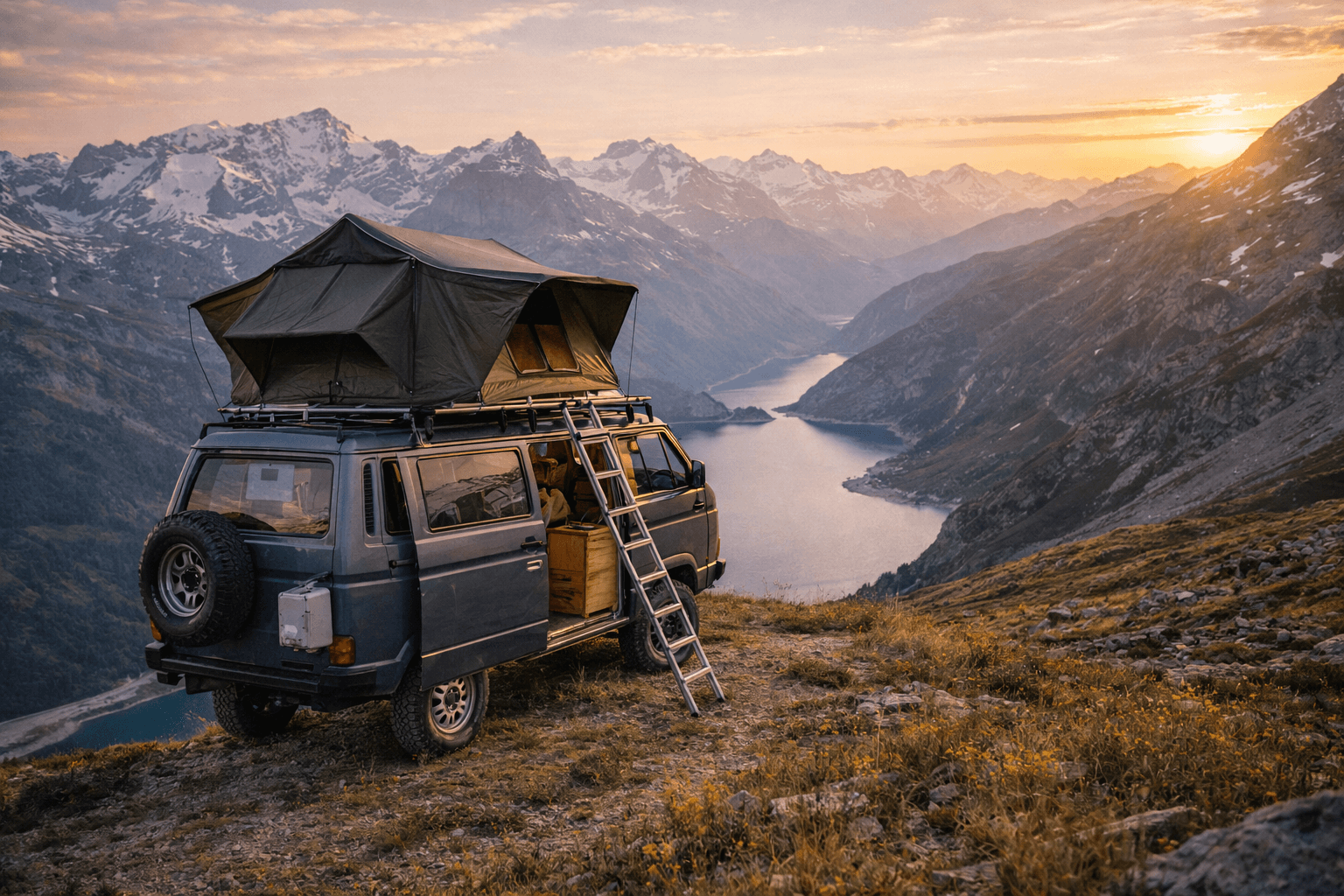 Road trip van Alpes : cols, lacs et altitude